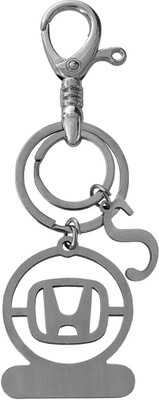M Men Style Personalized Automotive Honda Logo With Alphabet S Keychain SKey2022510 Key Chain