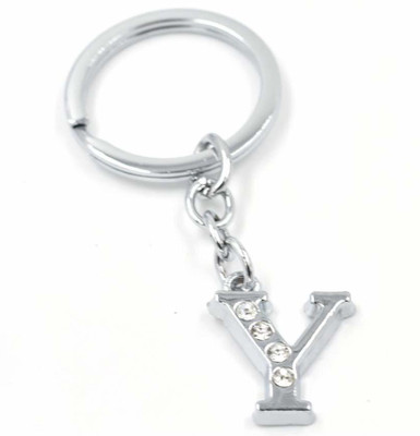 Newview Stylish Letter Y Simple Alphabet Key Ring Key Chain Key Chain