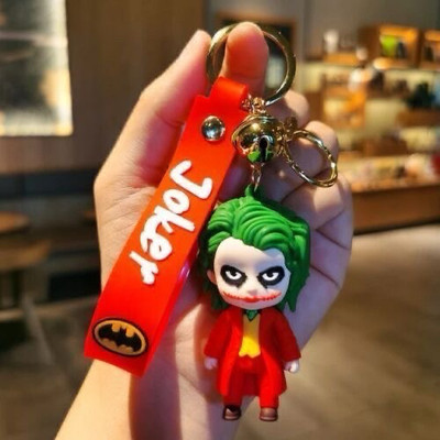 SHRI JI JOKER Keychain and Keyring in Red Key Chain