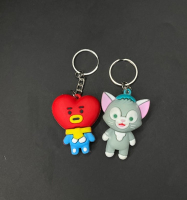 Skycart BTS / BT21 keychains + Bagcharm Key Chain