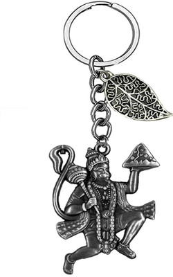 ZUPHAAR Lord Hanuman Ji Keychain | Bajrangbali with Sanjeevani Mountain | Key Chain