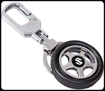 gtrp Suzuki Logo Premium Quality Rotating Wheel Tyre-A Key Chain