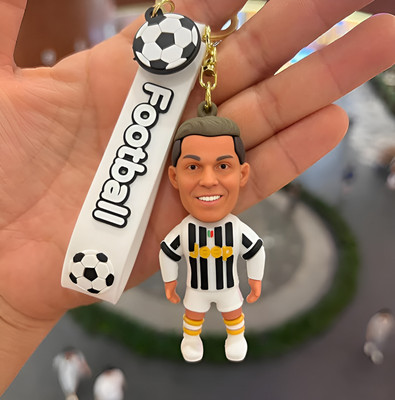 MARTIN Ronaldo CR7 Real Mardin Football 3D Rubber Mold for birthday, Anniversary gift Key Chain
