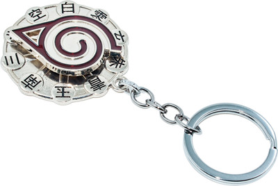 Techpro Anti-Rust Naruto Revolving Metallic Action Figure Key Chain