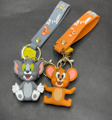 sky enterprises Cute Tom and Jerry keyring and bag hanging accessory Key Chain