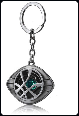 BBG BBG_Doctor Strange Infinity silver time Stone Keyring-A Key Chain