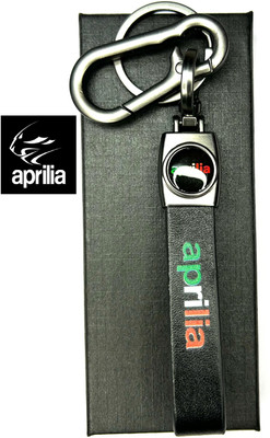 FLAMBE Aprilia Premium Leather Strap Keychain Key Chain