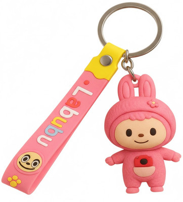 Nizix Cute Anime Keychain | Stylish Key Ring for Girls, Boys, Men & Women | Bag Charm Key Chain