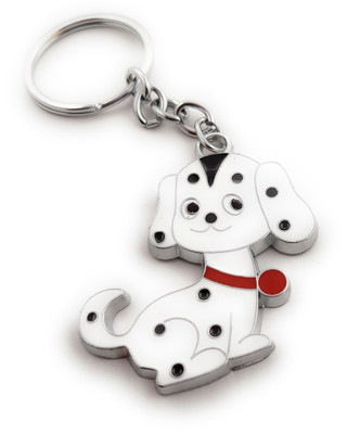 High Choice Dalmatian Puppy Dog Metal Key Chain