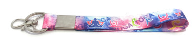 Key Era Yoga Exercise Gym Fabric Key Chain