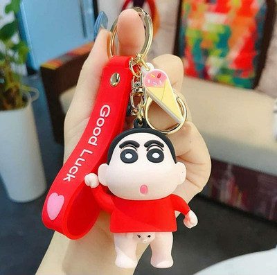 SHRI JI Cute SHINCHAN Keychain and keyring with Strap Key Chain