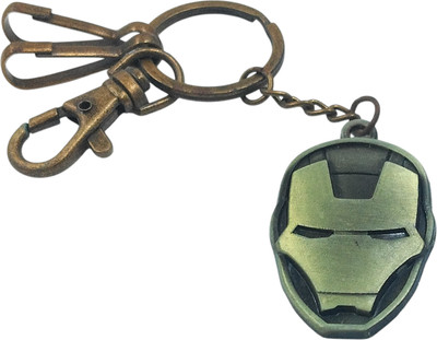 Key Era Ironman Face Mask Metal Key Chain