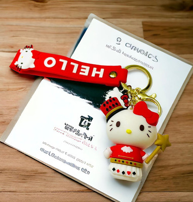 GKM Hello Kitty Character Key rings! Perfect for Bag Charm,Keychain For Girls Key Chain