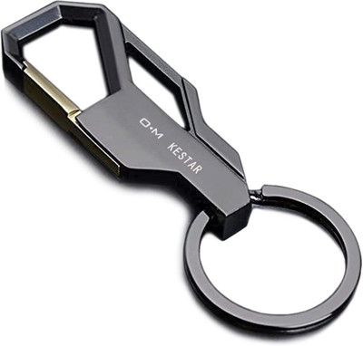 yemaksh Proud Horse Stainless Steel Heavy Duty Car Keychain for Men and Women Key Chain