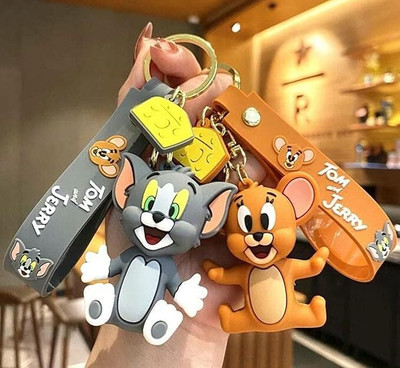 Vadhavan 3D Tom & Jerry fan merchandise Classic animation keychain Key Chain
