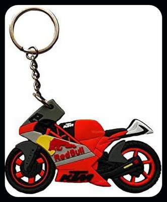 Meeko.com Red Bull Silicon Bike-KC Key Chain