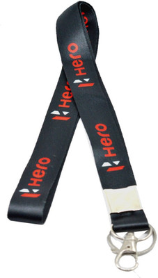 Meeko.com Premium Quality Fabric Black Bike Logo Hook Key Chain Key Chain