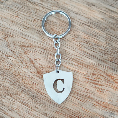 Sullery English Alphabet Initial Charms Letter Initial C Alphabet SulleryKey202257 Key Chain