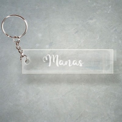SY Gifts Manas T Name Keychain F1 3864 Key Chain