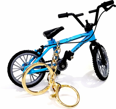 ADOREAL MOUNTAIN BIKE BLUE COLOR REALISTIC KEYCHAIN FOR GIRLS AND BOYS Key Chain