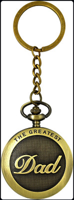 BBG BBG_The Greatest Dad Pocket Watch Cum Key Chain-A Key Chain