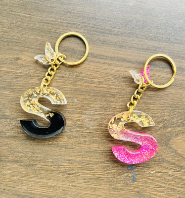 YARA CREATION S&S Combo Blackgold & Pinkgold Key Chain