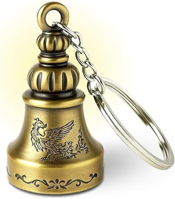 Jdp Novelty Tibetan Bell Keychain Temple Bell Keychain Key Chain