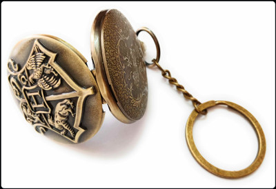gtrp Keychain-Antique Metallic Famous HarryPotte Key Chain