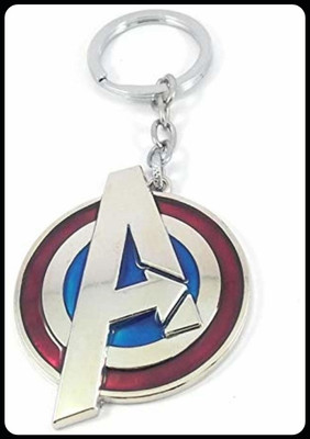 gtrp Trendy-Avenger A Logo Metal Keychain - Silver Key Chain