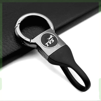 Sbb Novelty Zinc Alloy Fob Heavy Duty Keychain For All ttvss Bike Model Round Shape Key Chain