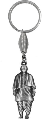 AFH Sardar Vallabhbhai Patel Statue of Unity Grey Keychain for Men and Women Key Chain