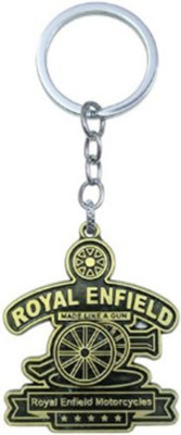 PEARLISH Royal Enfield Bike Keychain (Golden) Z-1 Key Chain