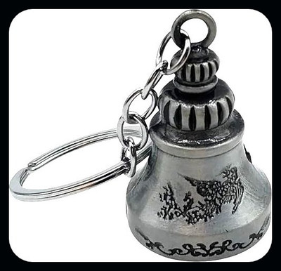 Meeko.com Tibetan Gaurdian Bell Shaped for men and women-KC Key Chain