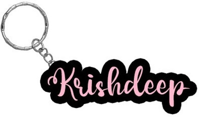 SY Gifts BPK Krishdeep Name Keychain Key Chain