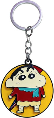 PEARLISH Premium Quality Shinchan 360 degree Rotating Keychain Key Chain