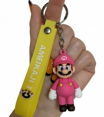 Nizix 3D Cute Cartoon Keychain | Soft PVC Animal Key Ring for Bags, Keys & Backpacks Key Chain