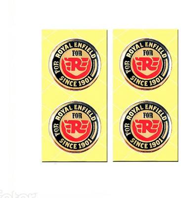 HB Key Logo Round - 4 _NOS Suitable for Royal Enfield Motorcycles Key Chain