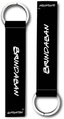 GIFTUATION Brundaban I will be there for you / Pack of 2 lanyard Keychain Key Chain