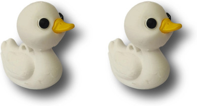 Graceful polygon Cute Duck Keychain for Bags, Bikes & Backpacks - Pack of 2 Key Chain