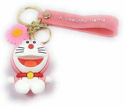 gtrp keychain-Cute 3D Doreamon With Charm Key Chain