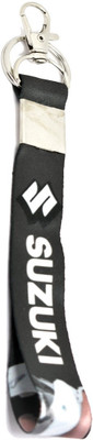 GKCH keychain-Quality Fabric SUZUKI Bike Logo Hook Key Chain