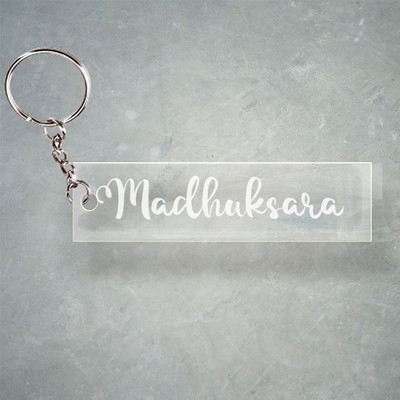 SY Gifts Madhuksara T Name Keychain F1 8213 Key Chain