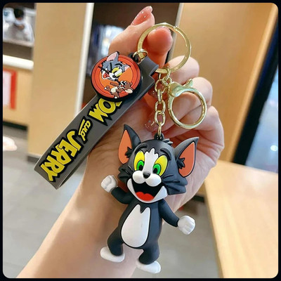 gtrp Tom Keychains for Girls Boys 1PC Tom and Jerry-A Key Chain