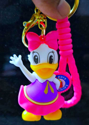 OFM Premium Quality - Cute Daisy Duck With Belt & Buckle Key Chain