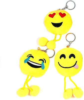 ShopTop Smiley Leg Key chain Pack of 3 Key Chain