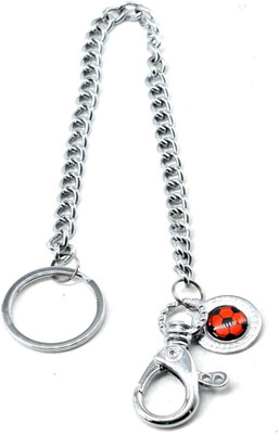 gtrp keychain-FASHION SILVER LONG CHAI Key Chain