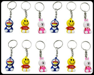 Jainzon cartoonCharacter s Keychains (Set of 12)_z120 Key Chain
