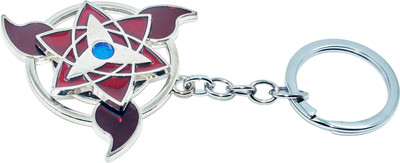 Techpro Anti-Rust Naruto Revolving Metallic Action Figure Keyring Key Chain
