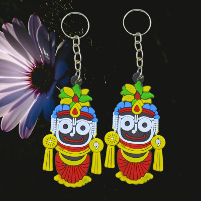 Jagannath World Jaga-yelloe-Keyring-Set-2-0N Key Chain