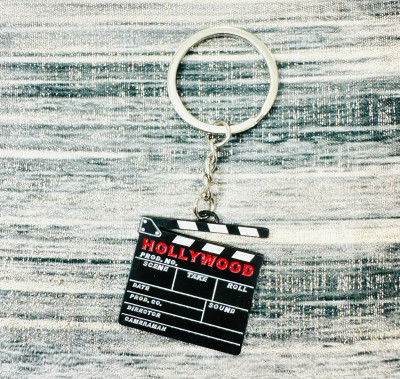 SRG Premium High Quality Metal HOLLYWOOD Keychain Key Chain